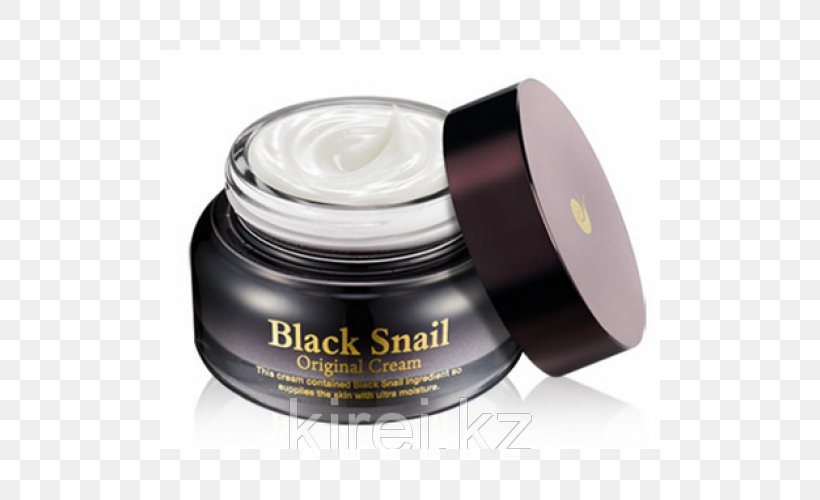 Snail Slime Mizon Black Snail All In One Cream Cosmetics, PNG, 500x500px, Snail Slime, Antiaging Cream, Cetostearyl Alcohol, Cosmetics, Cream Download Free