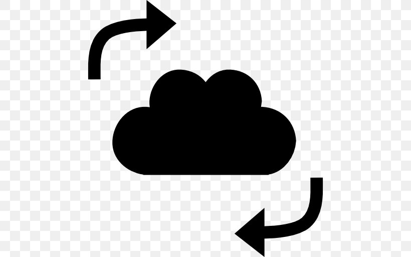 Symbol Cloud Analytics Cloud Computing Download, PNG, 512x512px, Symbol, Analytics, Black, Black And White, Brand Download Free