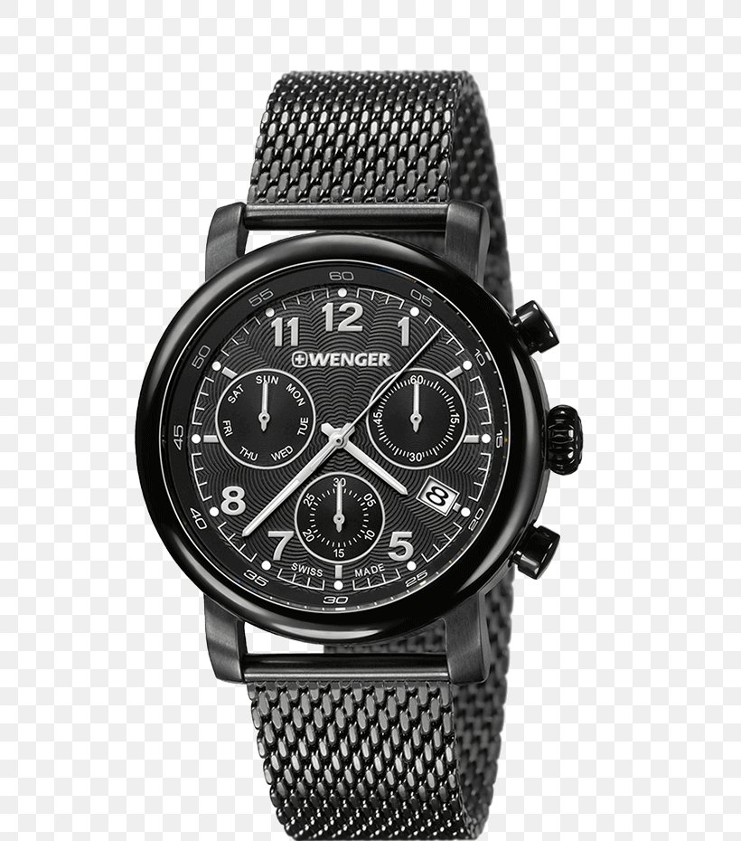 Watch Strap Chronograph Wenger Swiss Made, PNG, 750x930px, Watch, Armani, Automatic Watch, Black, Bracelet Download Free