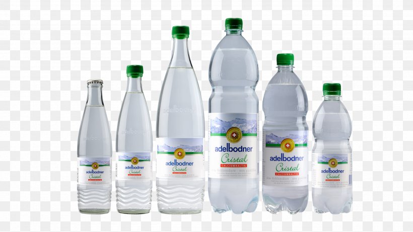 Adelbodner Mineral Water Adelboden Bottle, PNG, 2560x1440px, Adelbodner, Bottle, Bottled Water, Calcium, Drinking Water Download Free