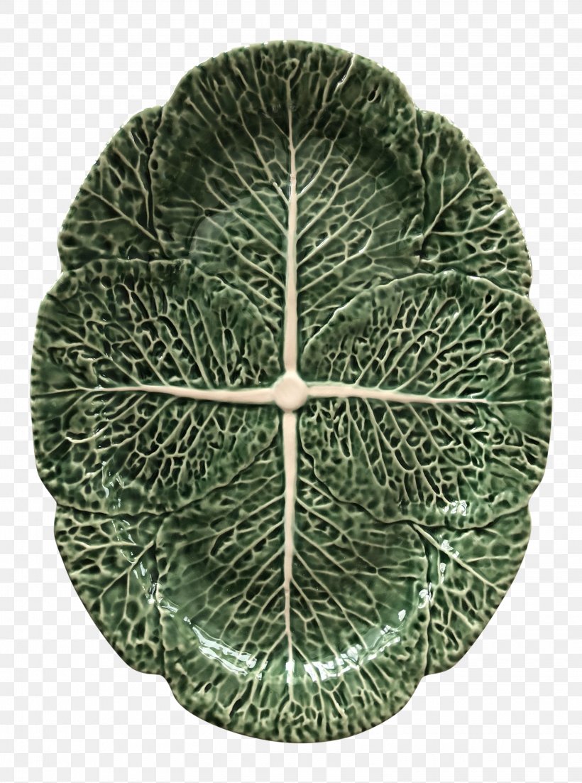 Bordallo Pinheiro Cabbage Platter Circle Leaf, PNG, 3050x4102px, Platter, Leaf Download Free