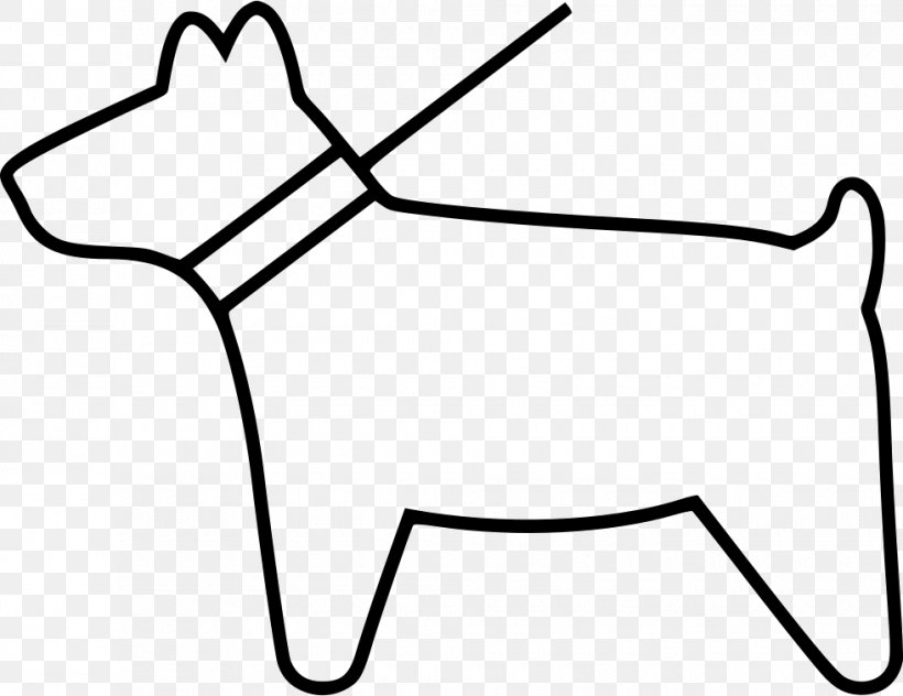 Dog Canidae White Shoe Clip Art, PNG, 980x756px, Dog, Area, Black, Black And White, Canidae Download Free