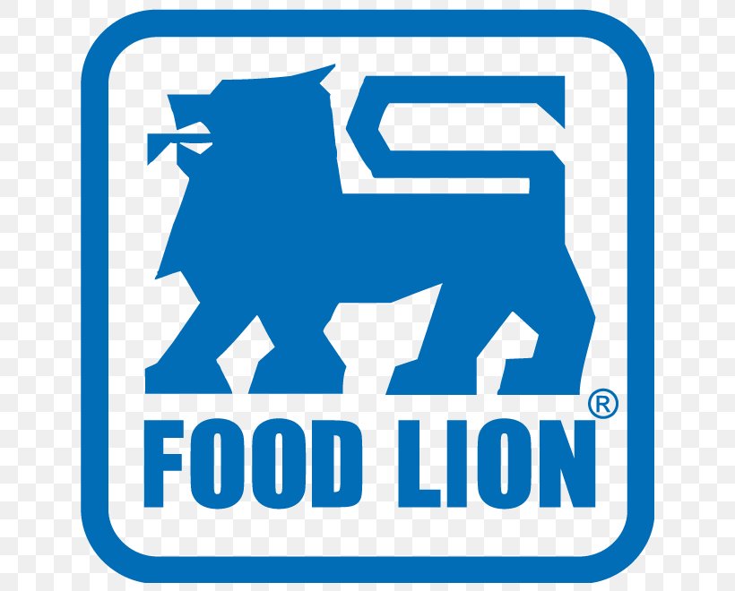 Food Lion Giant-Landover Giant Food Stores, LLC Grocery Store Logo, PNG, 660x660px, Food Lion, Area, Black And White, Blue, Brand Download Free