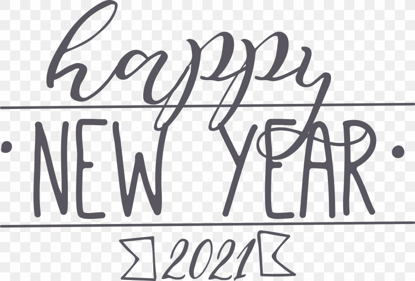 Happy New Year 2021 2021 New Year, PNG, 2999x2038px, 2021 New Year, Happy New Year 2021, Angle, Calligraphy, Handwriting Download Free