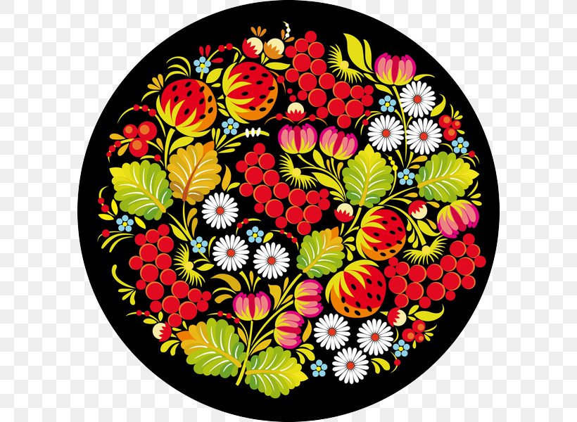 Khokhloma Floral Design Art Petrykivka Painting Pavlodar, PNG, 600x600px, Khokhloma, Art, Chrysanths, Cut Flowers, Flora Download Free