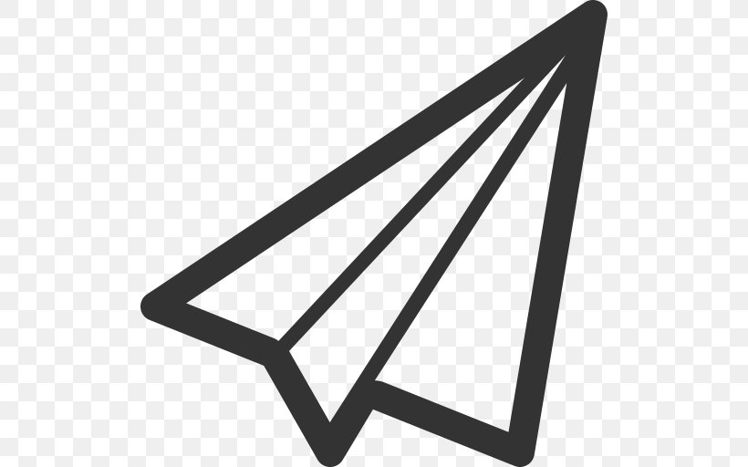 Paper Plane Airplane, PNG, 512x512px, Paper, Airplane, Black And White, Monochrome, Monochrome Photography Download Free