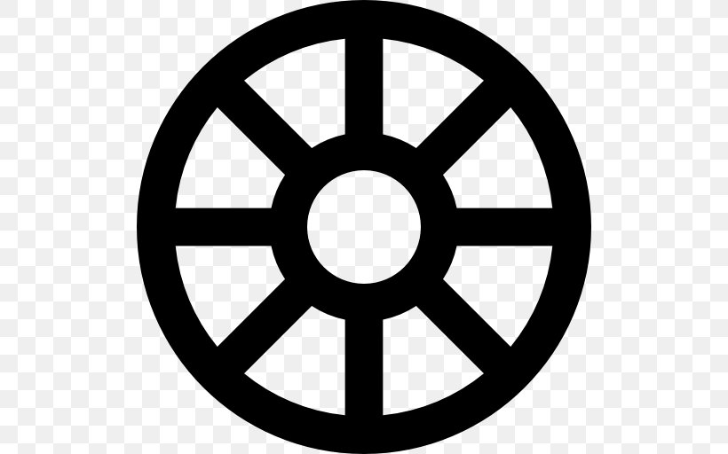 Ship's Wheel Motor Vehicle Steering Wheels Computer Icons Clip Art, PNG, 512x512px, Motor Vehicle Steering Wheels, Area, Bicycle Wheel, Black And White, Boat Download Free