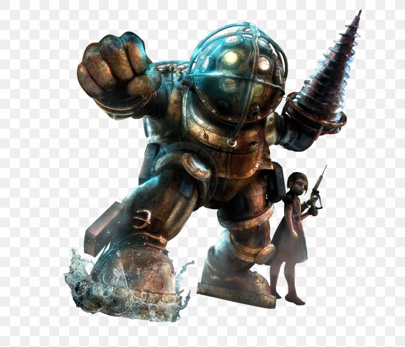 BioShock 2: Minerva's Den BioShock: The Collection BioShock Infinite: Burial At Sea Big Daddy, PNG, 1400x1200px, Bioshock 2 Minervas Den, Action Figure, Animation, Big Daddy, Bioshock Download Free