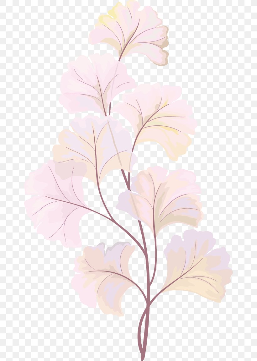 Floral Design Leaf Petal, PNG, 666x1149px, Floral Design, Blossom, Branch, Cartoon, Cherry Blossom Download Free