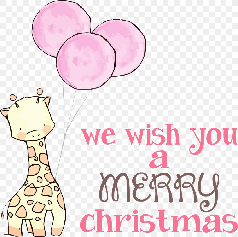 Giraffe Human Giraffe / M Cartoon Behavior, PNG, 3000x2986px, Merry Christmas, Behavior, Cartoon, Flower, Giraffe Download Free