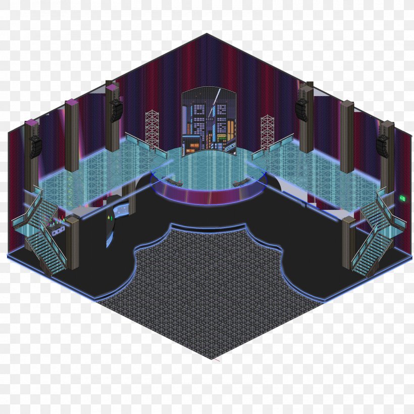 Habbo Nightclub Discoteca Room Game, PNG, 1600x1600px, 2017, Habbo, Airplane, Architecture, Coffee Download Free