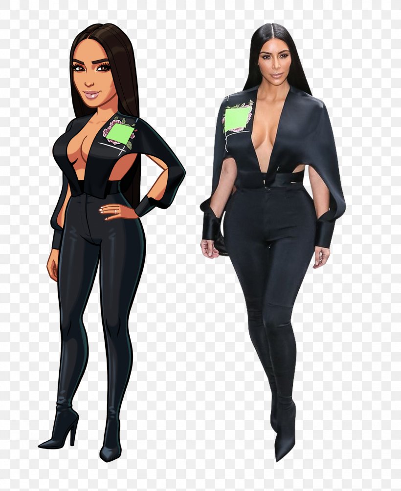 Kim Kardashian: Hollywood Drawing New York City, PNG, 1566x1920px, Kim Kardashian, Abdomen, Clothing, Costume, Drawing Download Free