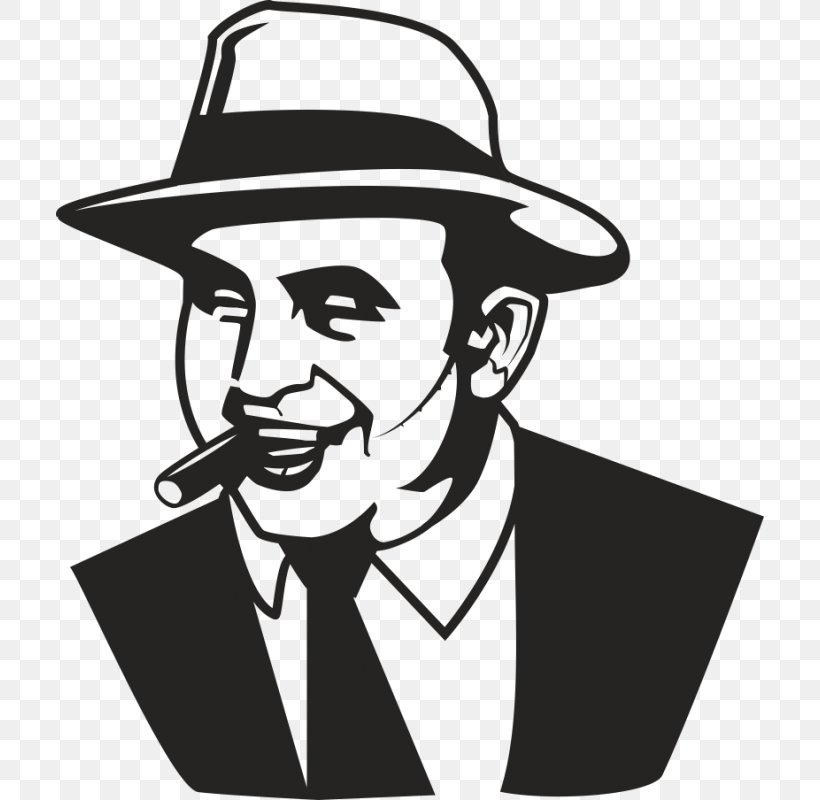 Silhouette Gangster Clip Art, PNG, 800x800px, Silhouette, Al Capone