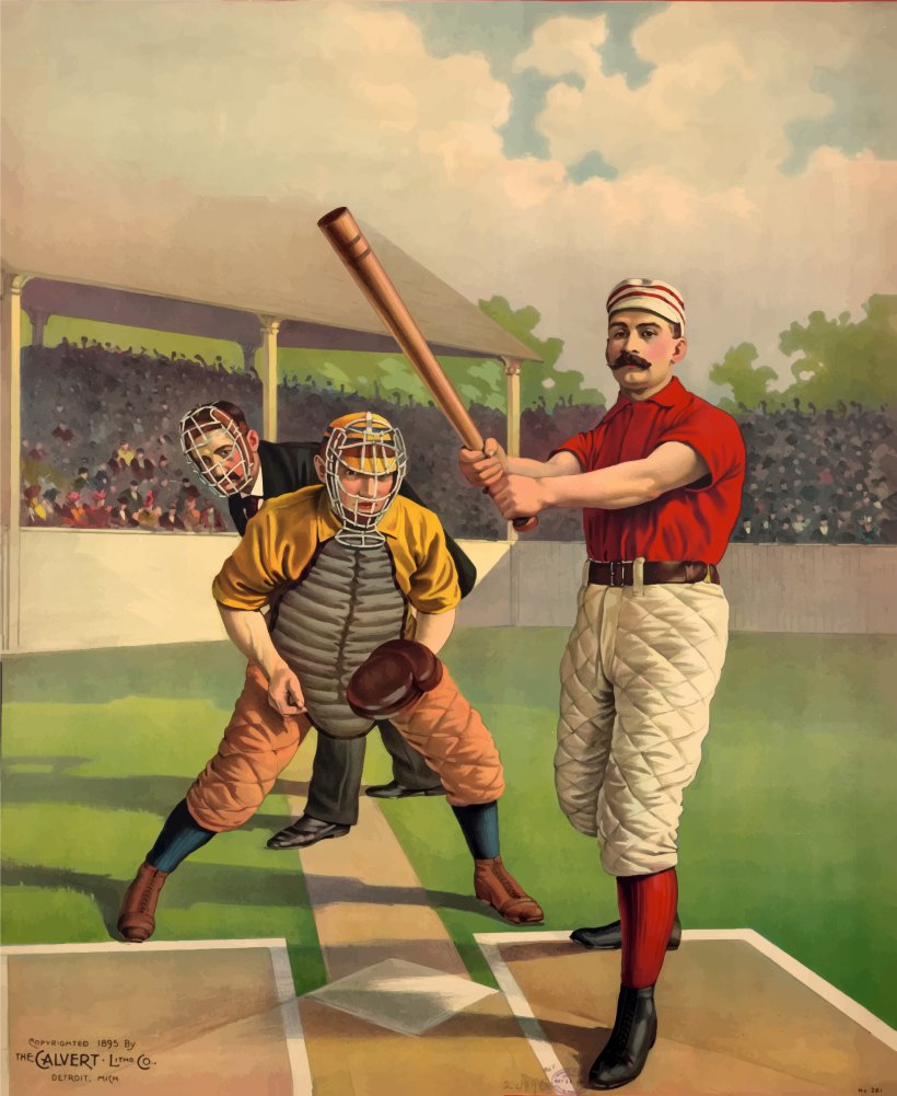 Baseball Vintage Base Ball Poster Batting Clip Art, PNG, 1964x2399px, Baseball, Art, Ball, Ball Game, Baseball Bat Download Free