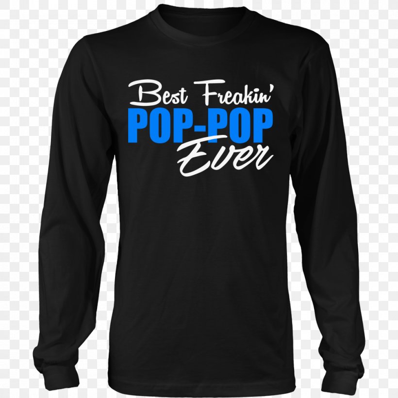 Long-sleeved T-shirt Hoodie, PNG, 1000x1000px, Tshirt, Active Shirt, Blue, Brand, Cafepress Download Free