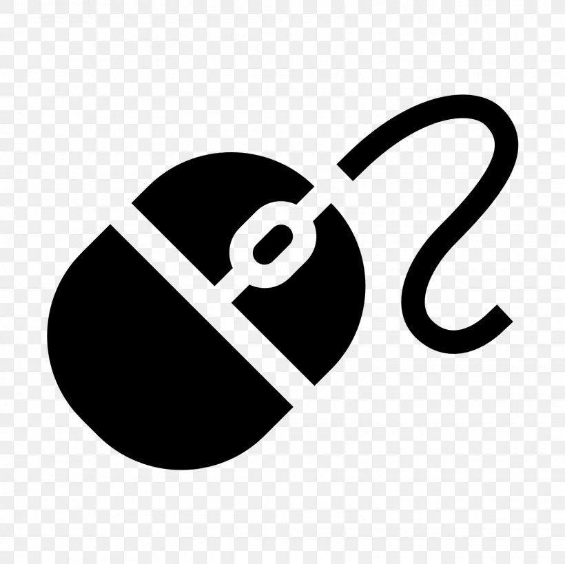 Computer Mouse Pointer Computer Hardware, PNG, 1600x1600px, Computer Mouse, Black And White, Brand, Computer, Computer Font Download Free