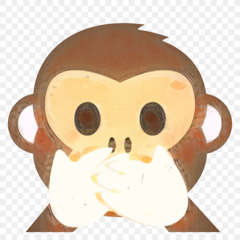 Monkey Emoji, PNG, 1024x1024px, Evil Monkey, Animation, Cartoon, Coffee Cup, Cup Download Free
