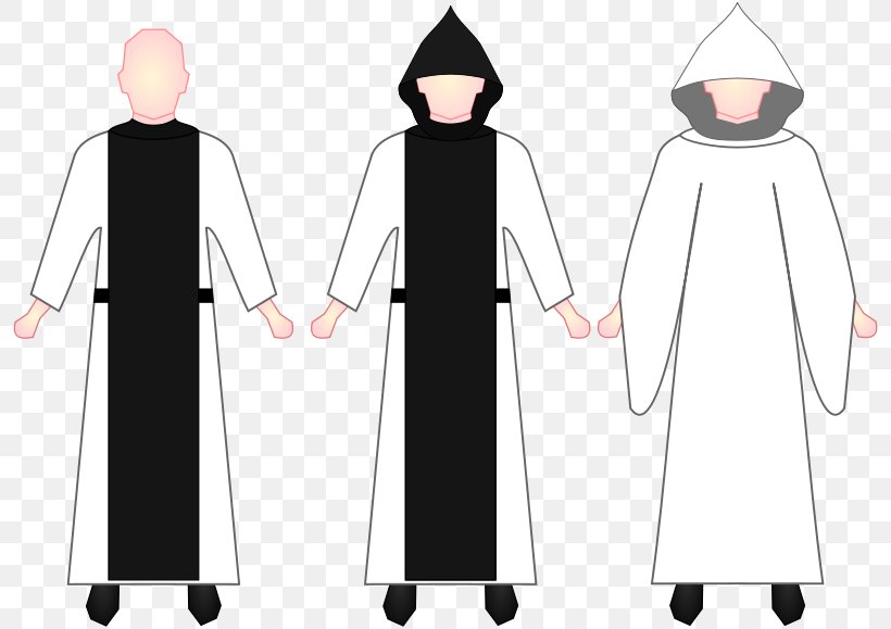 Religious Habit Scapular Hieronymites Religious Order, PNG, 800x579px, Religious Habit, Academic Dress, Carmelites, Cistercians, Cloak Download Free