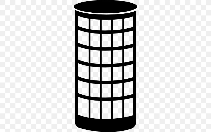 Building Cylinder Architectural Engineering, PNG, 512x512px, Building, Architectural Engineering, Black, Black And White, Cylinder Download Free