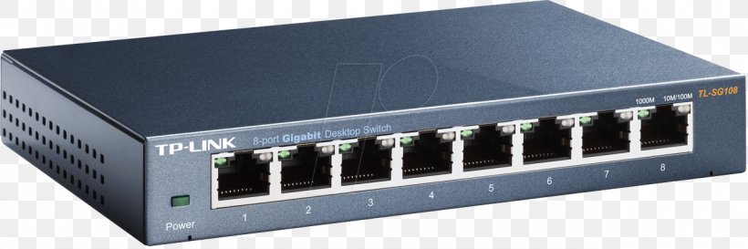 Gigabit Ethernet Network Switch TP-Link Port, PNG, 1280x427px, Gigabit Ethernet, Autonegotiation, Bandwidth, Computer, Computer Component Download Free