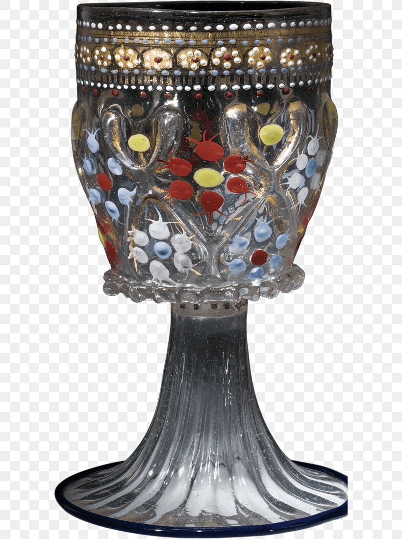 Chalice Renaissance Glass Vase Vitreous Enamel, PNG, 599x1099px, 15th Century, Chalice, Artifact, Decorative Arts, Drinkware Download Free