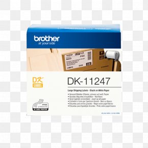 Brother - Paper Adhesive Tape Label Brother Industries Office Supplies PNG