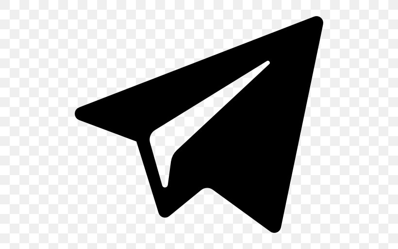 Telegram, PNG, 512x512px, Telegram, Black, Black And White, Instant Messaging, Logo Download Free
