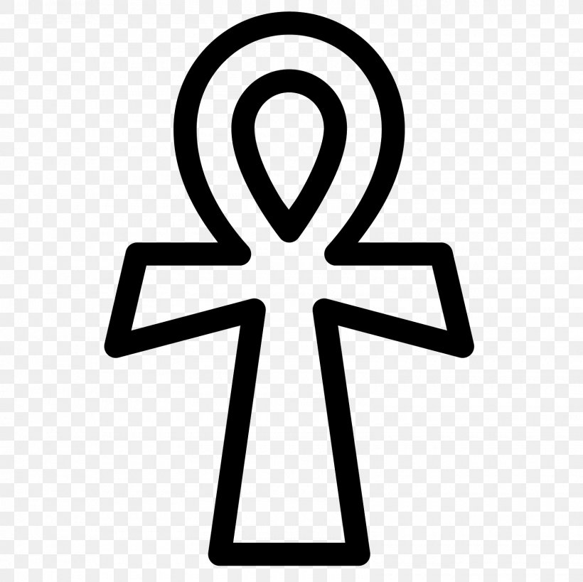 Ankh Ancient Egypt Symbol Clip Art, PNG, 1600x1600px, Ankh, Ancient Egypt, Area, Black And White, Body Jewelry Download Free
