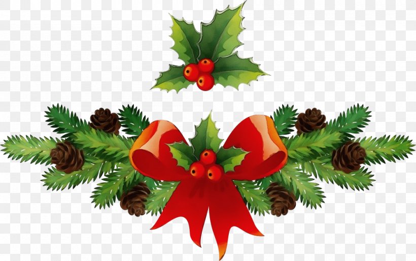 Christmas Decoration, PNG, 1000x628px, Watercolor, Christmas, Christmas Decoration, Christmas Eve, Garnish Download Free