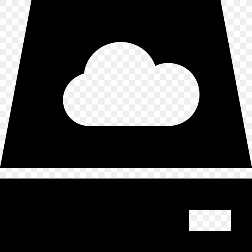 Cloud Storage Cloud Computing Computer Data Storage, PNG, 980x980px, Cloud Storage, Area, Black, Black And White, Brand Download Free