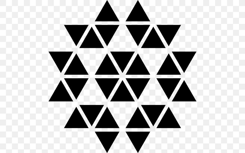 Geometry Triangle Hexagon Geometric Shape, PNG, 512x512px, Geometry, Area, Base, Black, Black And White Download Free