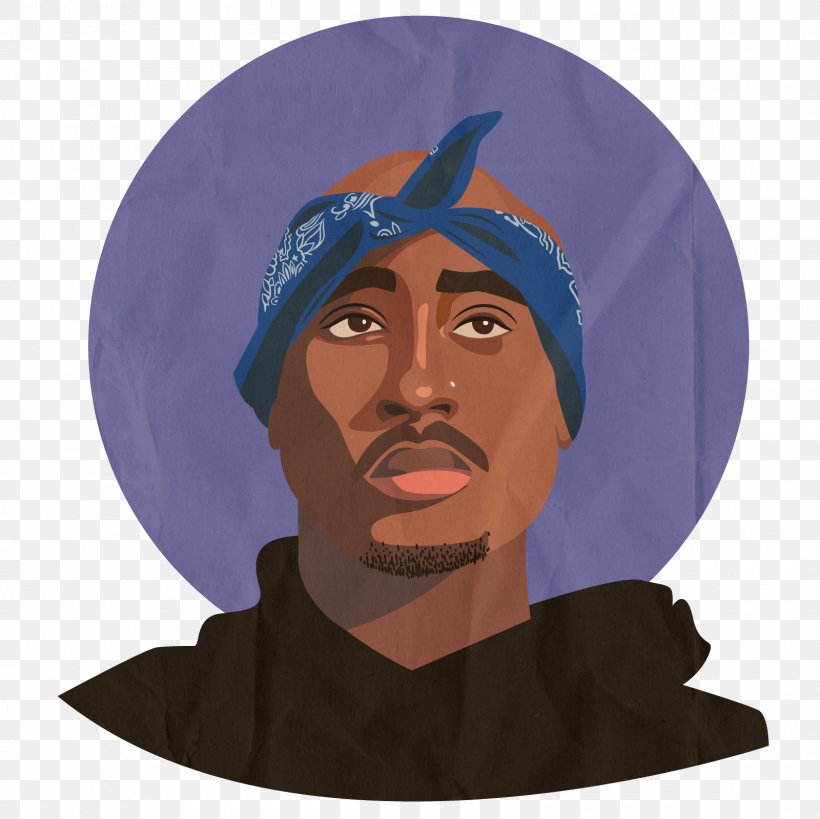 Tupac Shakur Drawing Art Thug, PNG, 1600x1600px, Watercolor, Cartoon