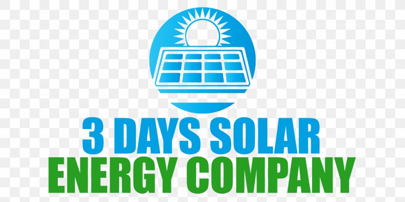 3 Days Solar Energy Company Solar Panels Business, PNG, 1500x750px, Solar Panels, Area, Attic Fan, Blue, Brand Download Free