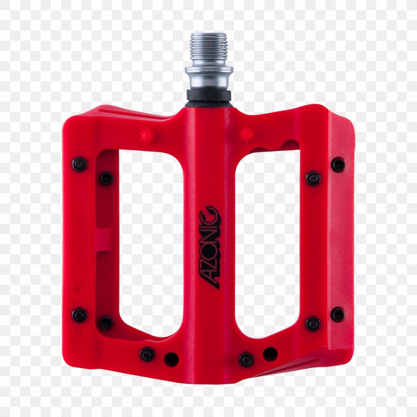 red mountain bike pedals