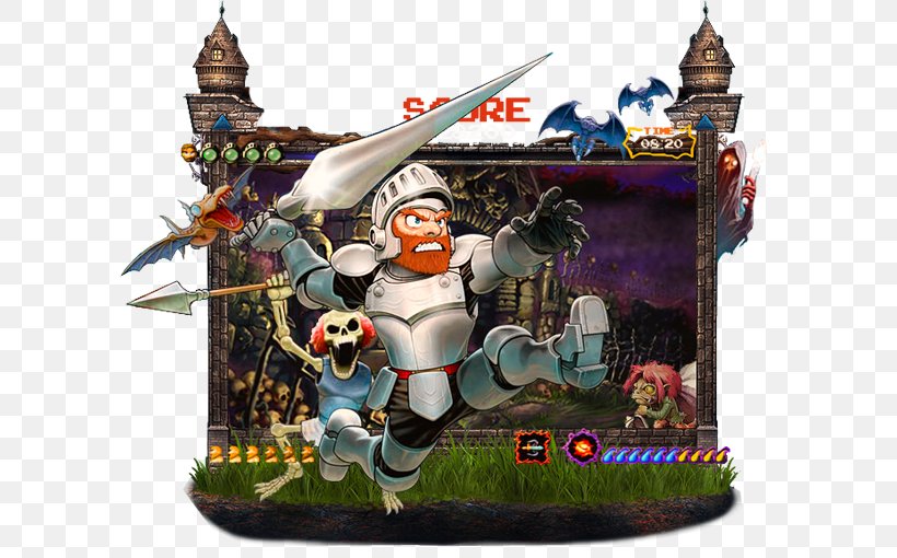 Ghosts 'n Goblins Ghouls 'n Ghosts Video Game Arcade Game, PNG, 600x510px, Goblin, Amiga, Arcade Game, Art, Commodore 64 Download Free