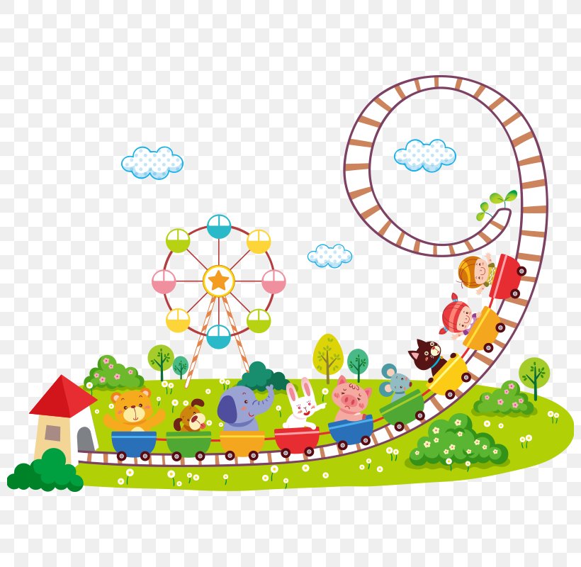 Wall Decal Roller Coaster Design Decorative Arts, PNG, 800x800px, Wall Decal, Animal, Area, Art, Cartoon Download Free