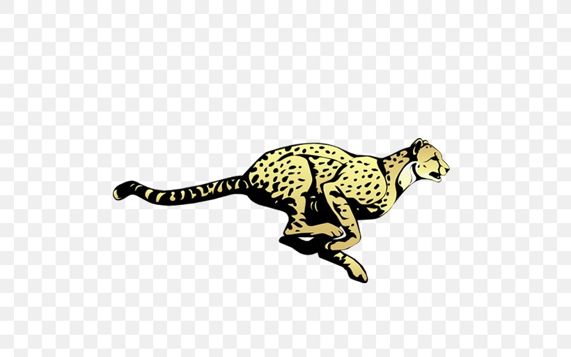 Cheetah Clip Art Felidae Openclipart Leopard, PNG, 512x512px, Cheetah, Amphibian, Animal Figure, Big Cat, Big Cats Download Free