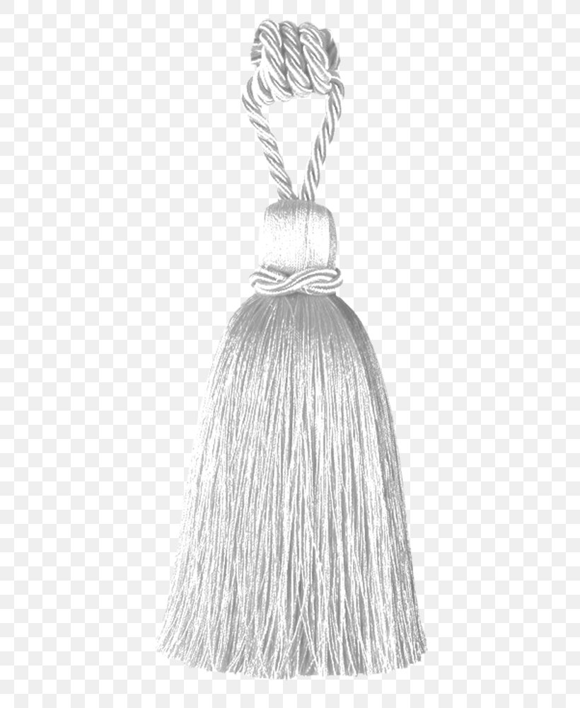 White Rope Tassel, PNG, 446x1000px, White, Black And White, Costume Design, Drawing, Dress Download Free