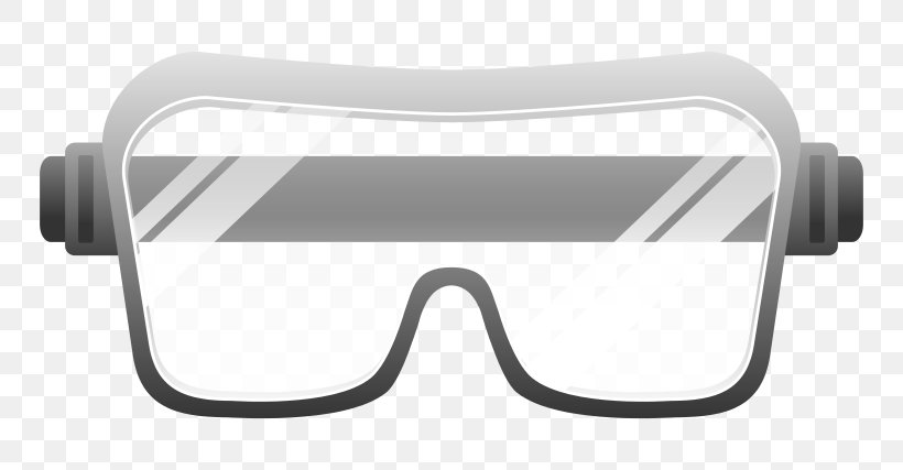 Goggles Glasses Safety Clip Art, PNG, 800x427px, Goggles, Cartoon, Eyewear, Glasses, Laboratory Download Free