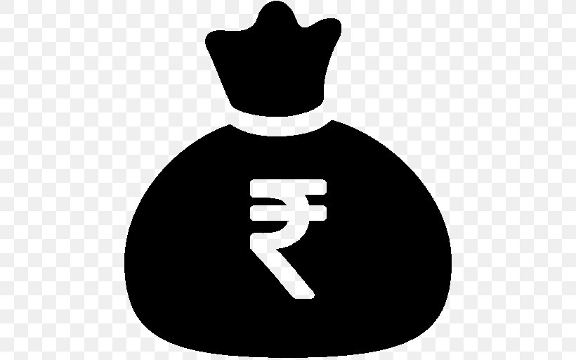 Money Bag Finance, PNG, 512x512px, Money Bag, Bag, Black, Black And White, Finance Download Free