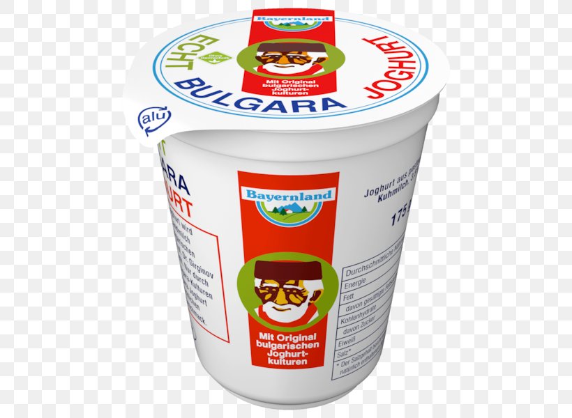 Bulgarian Yogurt Dairy Products Yoghurt, PNG, 600x600px, Bulgaria, Bayernland Eg, Bulgarian, Bulgarian Yogurt, Cup Download Free