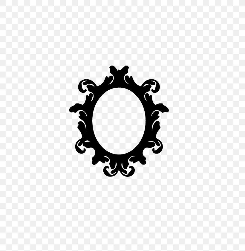 Silhouette Picture Frames Baroque Ornament Clip Art, PNG, 595x842px, Silhouette, Art, Baroque, Baroque Ornament, Black Download Free