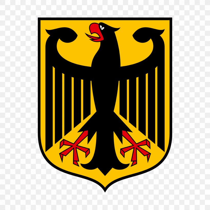 Coat Of Arms Of Germany German Reich Eagle Flag Of Germany, PNG, 1200x1200px, Germany, Area, Coat Of Arms, Coat Of Arms Of Germany, Crest Download Free