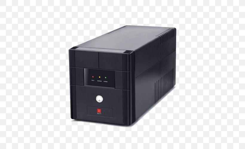 Computer Cases & Housings Power Supply Unit UPS IBall Volt-ampere, PNG, 500x500px, 80 Plus, Computer Cases Housings, Battery, Computer, Computer Case Download Free