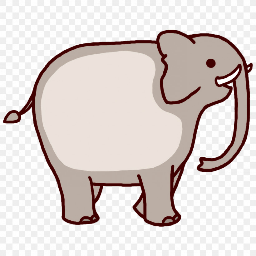 Indian Elephant, PNG, 1400x1400px, Animal Frame, African Bush Elephant, African Elephants, Area, Biology Download Free