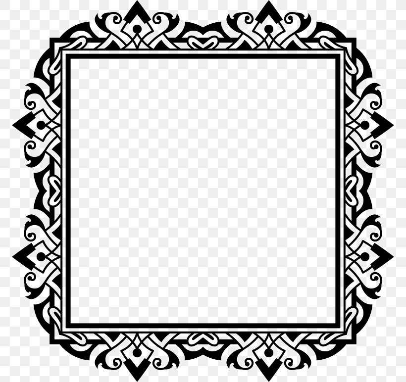 Line Art Clip Art, PNG, 772x772px, Line Art, Area, Art, Black, Black And White Download Free