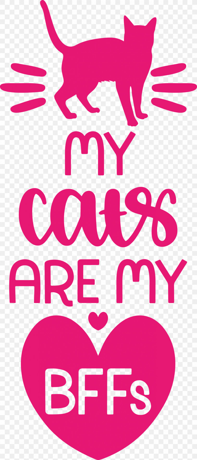 My Cats Are My Bffs Cat, PNG, 1290x3000px, Cat, Geometry, Line, Logo, Mathematics Download Free