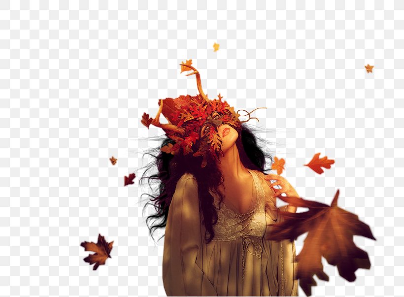 Autumn Woman Desktop Wallpaper, PNG, 800x603px, Autumn, Art, Floral Design, Flower, Flower Arranging Download Free