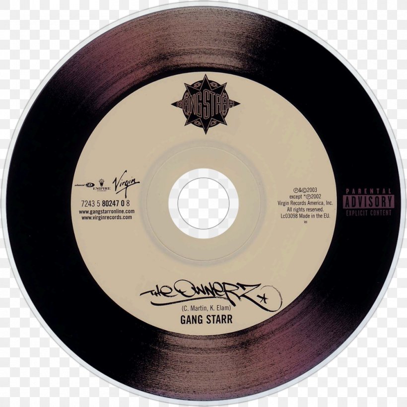 Compact Disc The Ownerz Gang Starr Moment Of Truth Phonograph Record, PNG, 1000x1000px, Watercolor, Cartoon, Flower, Frame, Heart Download Free
