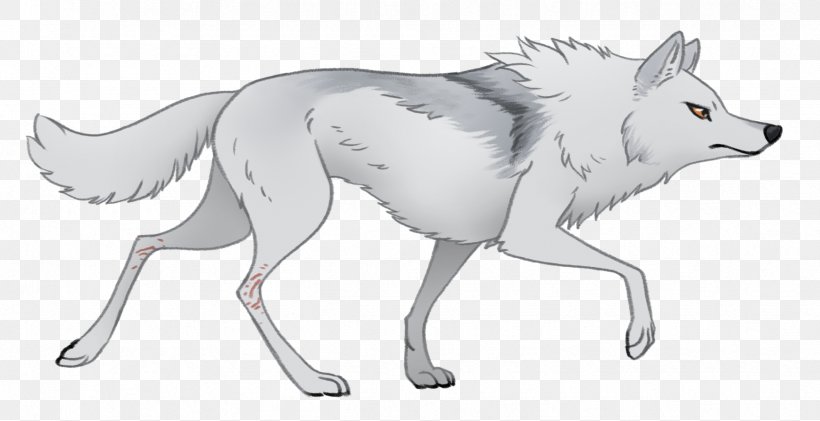 Werewolf Character Line Art, PNG, 1739x894px, Wolf, Animal, Animal Figure, Arctic Fox, Art Download Free